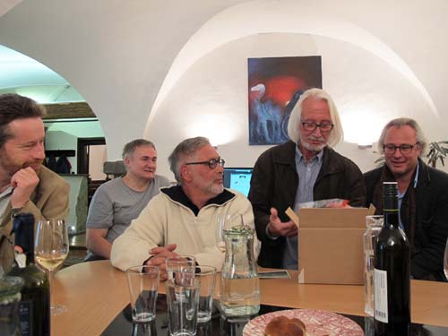 Von links: Ewald Ulrich, Horst Fickel, Winfried Lehmann