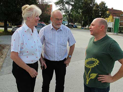 ÖGHK, von links: Lisl und Heinz Mesicek, Gottfried Lagler